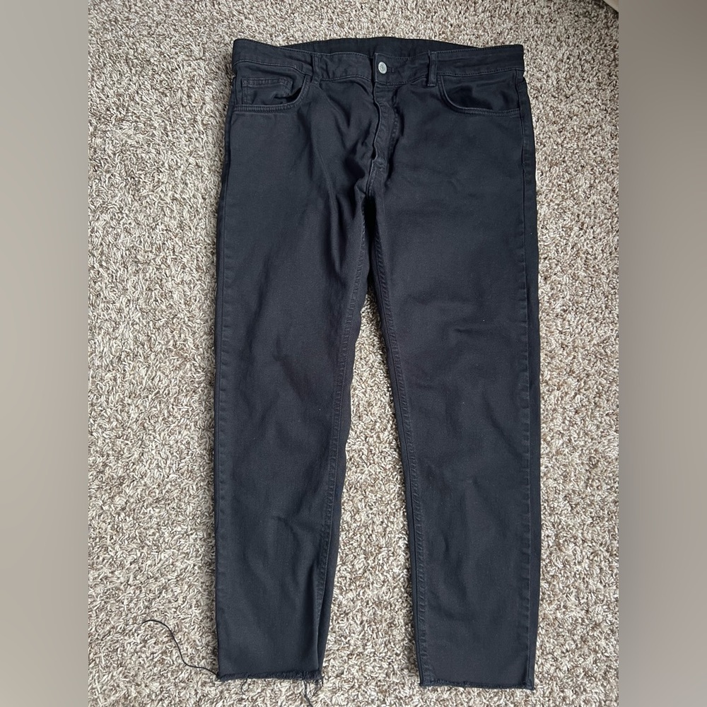 Zara men Black Pants. Size 34